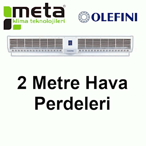 Olefini hava perdesi 2 metre