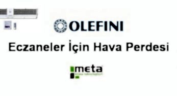 eczaneler için hava perdesi